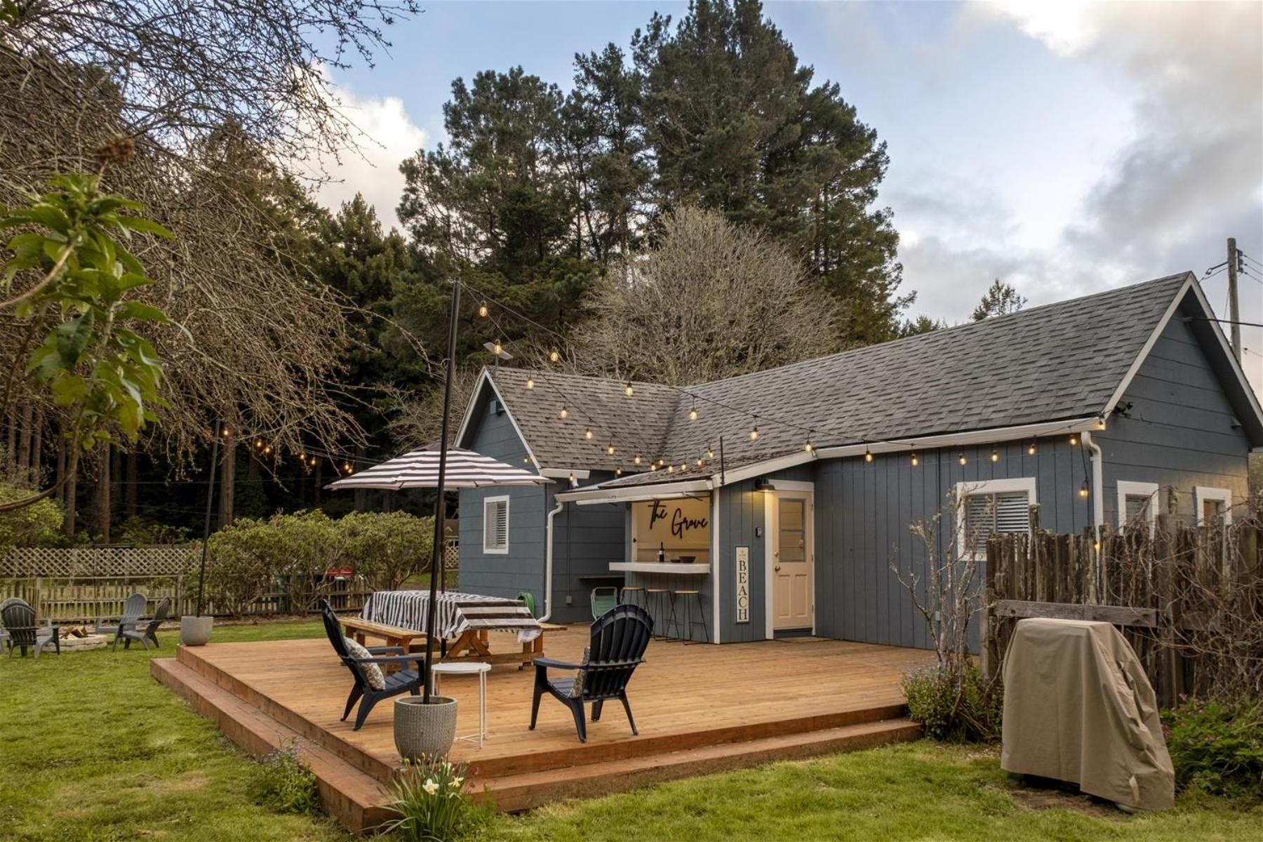 The Grove Villa Fort Bragg Exterior foto
